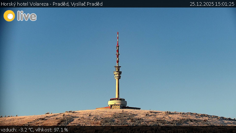 Horský hotel Volareza - Praděd - Vysílač Praděd - 25.12.2025 v 15:01