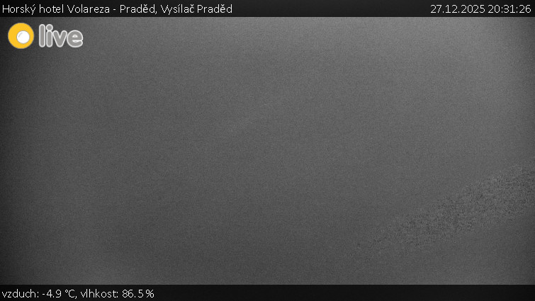 Horský hotel Volareza - Praděd - Vysílač Praděd - 27.12.2025 v 20:31