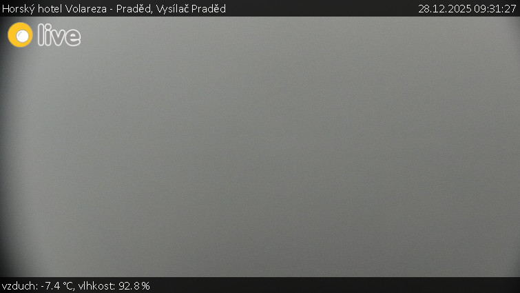 Horský hotel Volareza - Praděd - Vysílač Praděd - 28.12.2025 v 09:31