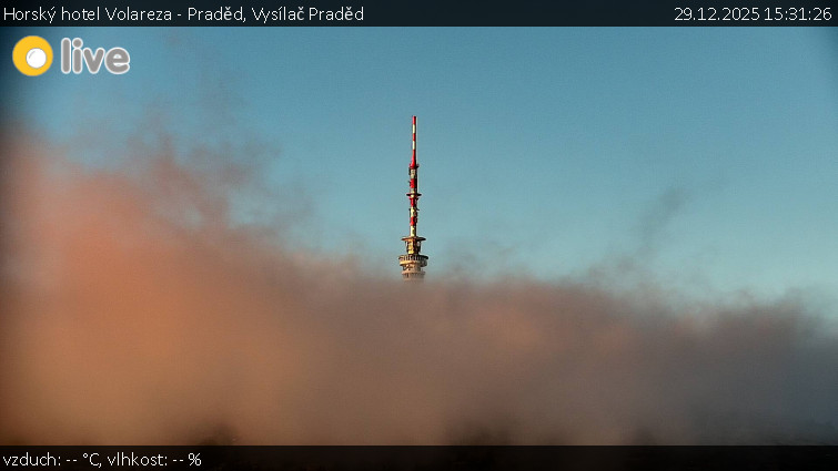 Horský hotel Volareza - Praděd - Vysílač Praděd - 29.12.2025 v 15:31