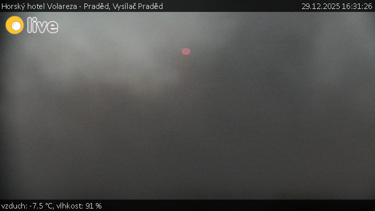 Horský hotel Volareza - Praděd - Vysílač Praděd - 29.12.2025 v 16:31