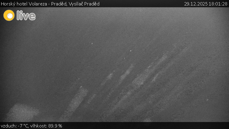 Horský hotel Volareza - Praděd - Vysílač Praděd - 29.12.2025 v 18:01