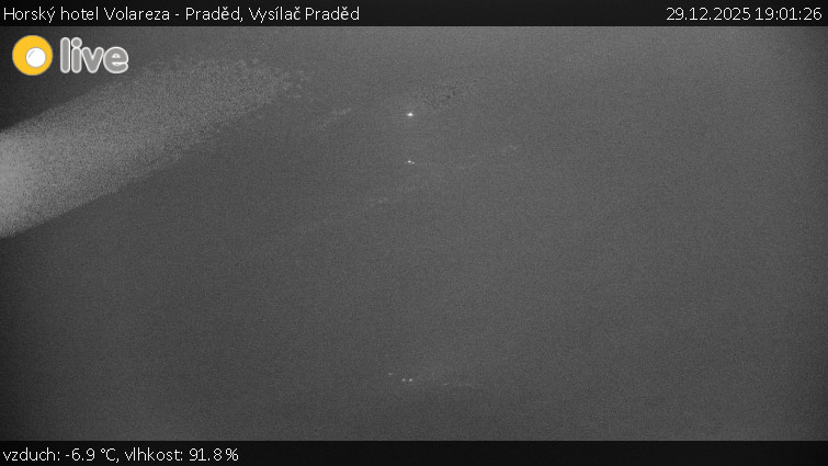 Horský hotel Volareza - Praděd - Vysílač Praděd - 29.12.2025 v 19:01