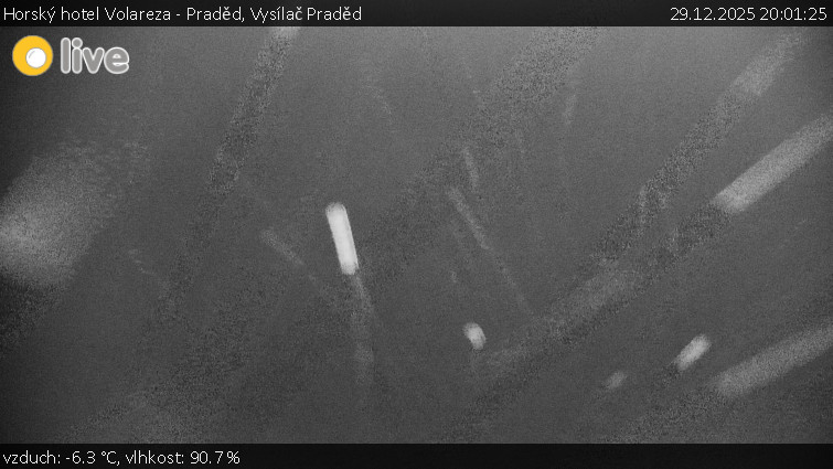 Horský hotel Volareza - Praděd - Vysílač Praděd - 29.12.2025 v 20:01