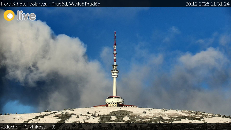 Horský hotel Volareza - Praděd - Vysílač Praděd - 30.12.2025 v 11:31