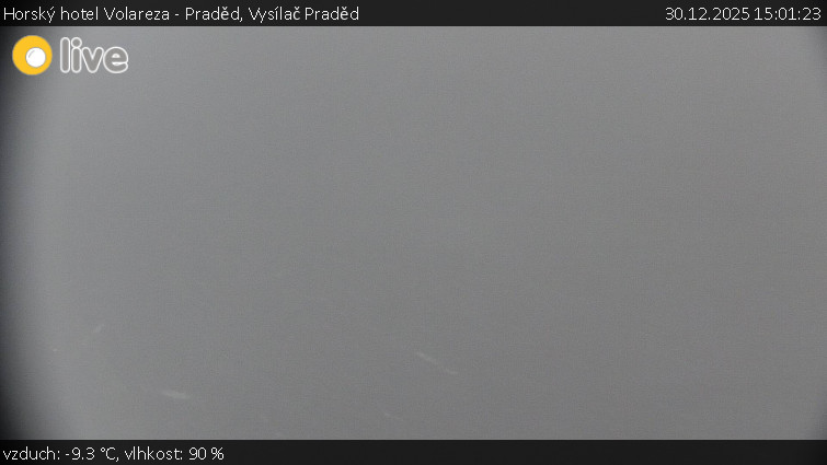 Horský hotel Volareza - Praděd - Vysílač Praděd - 30.12.2025 v 15:01