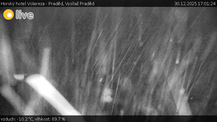 Horský hotel Volareza - Praděd - Vysílač Praděd - 30.12.2025 v 17:01