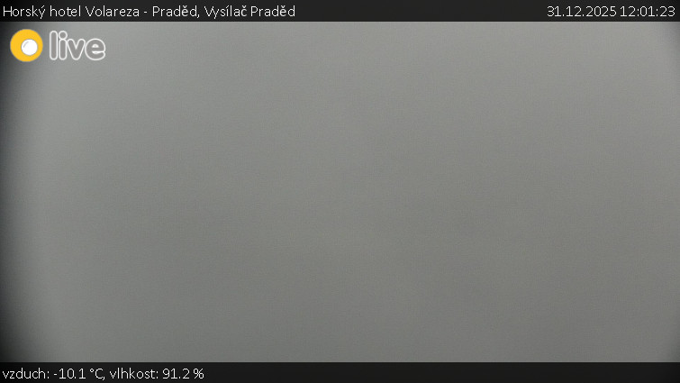 Horský hotel Volareza - Praděd - Vysílač Praděd - 31.12.2025 v 12:01