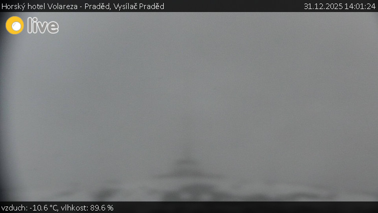 Horský hotel Volareza - Praděd - Vysílač Praděd - 31.12.2025 v 14:01