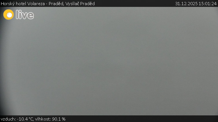 Horský hotel Volareza - Praděd - Vysílač Praděd - 31.12.2025 v 15:01