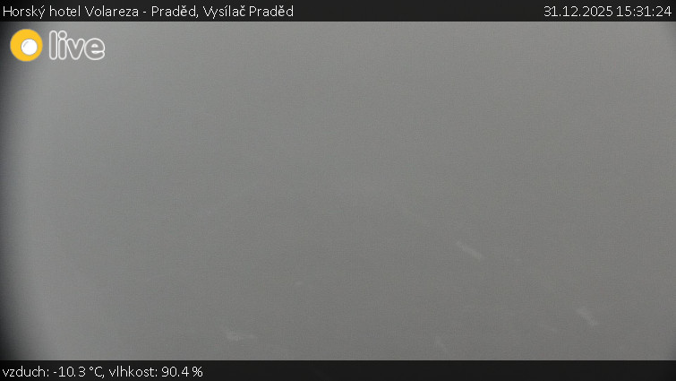 Horský hotel Volareza - Praděd - Vysílač Praděd - 31.12.2025 v 15:31