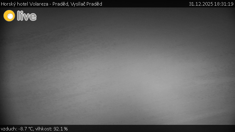 Horský hotel Volareza - Praděd - Vysílač Praděd - 31.12.2025 v 18:31