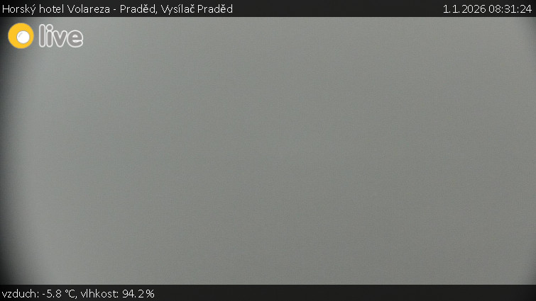 Horský hotel Volareza - Praděd - Vysílač Praděd - 1.1.2026 v 08:31