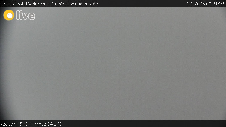 Horský hotel Volareza - Praděd - Vysílač Praděd - 1.1.2026 v 09:31