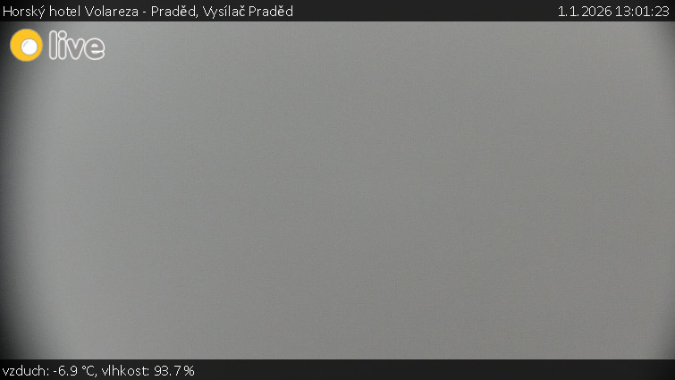 Horský hotel Volareza - Praděd - Vysílač Praděd - 1.1.2026 v 13:01
