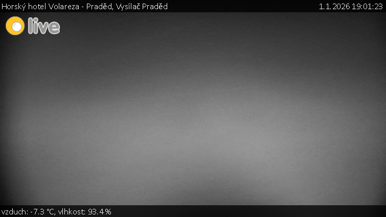 Horský hotel Volareza - Praděd - Vysílač Praděd - 1.1.2026 v 19:01