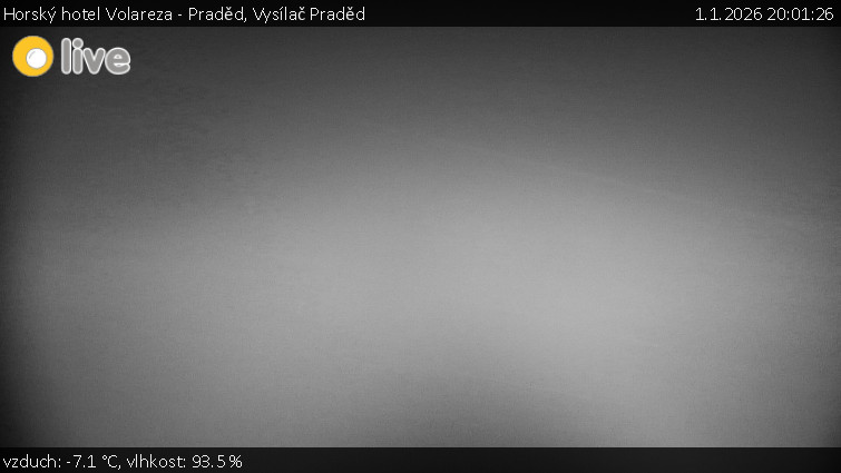 Horský hotel Volareza - Praděd - Vysílač Praděd - 1.1.2026 v 20:01