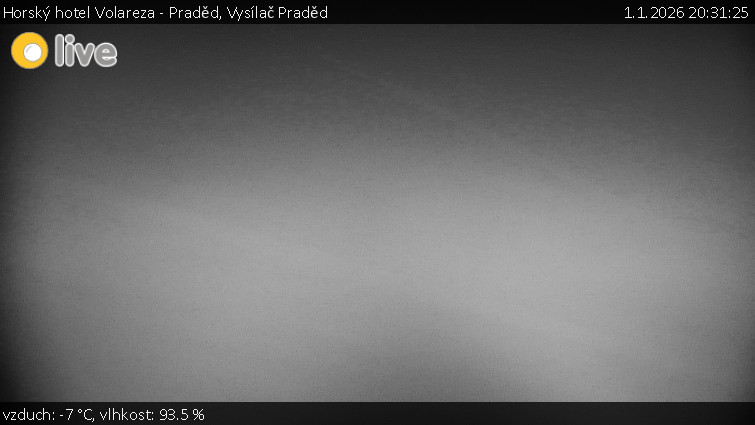 Horský hotel Volareza - Praděd - Vysílač Praděd - 1.1.2026 v 20:31