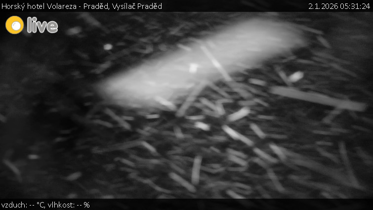 Horský hotel Volareza - Praděd - Vysílač Praděd - 2.1.2026 v 05:31