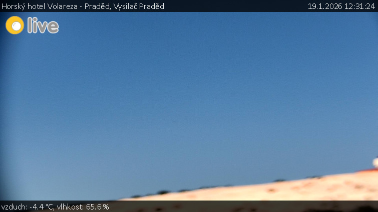 Horský hotel Volareza - Praděd - Vysílač Praděd - 19.1.2026 v 12:31