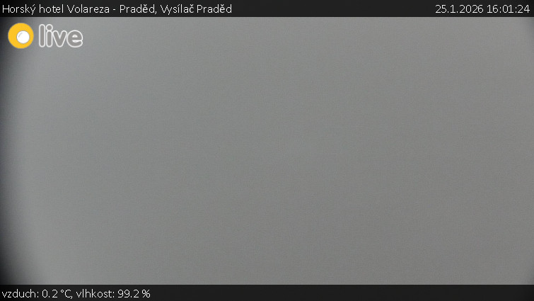 Horský hotel Volareza - Praděd - Vysílač Praděd - 25.1.2026 v 16:01