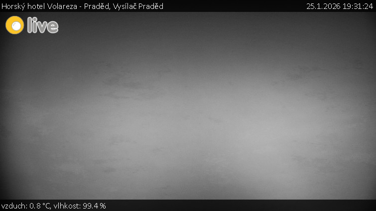 Horský hotel Volareza - Praděd - Vysílač Praděd - 25.1.2026 v 19:31