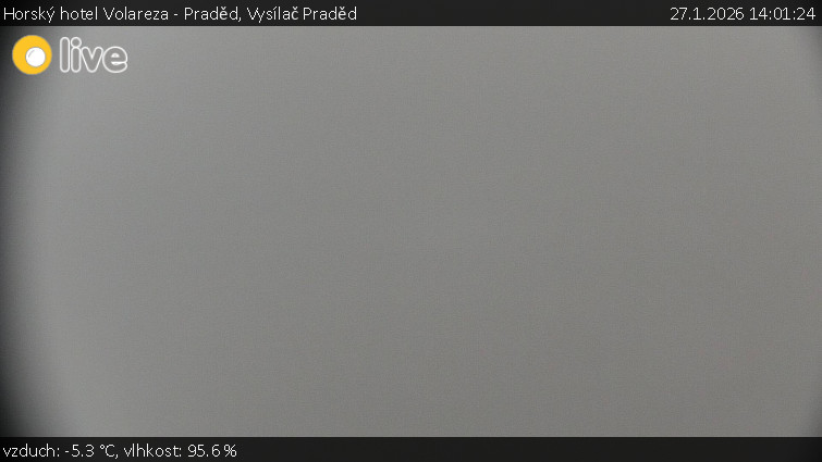 Horský hotel Volareza - Praděd - Vysílač Praděd - 27.1.2026 v 14:01