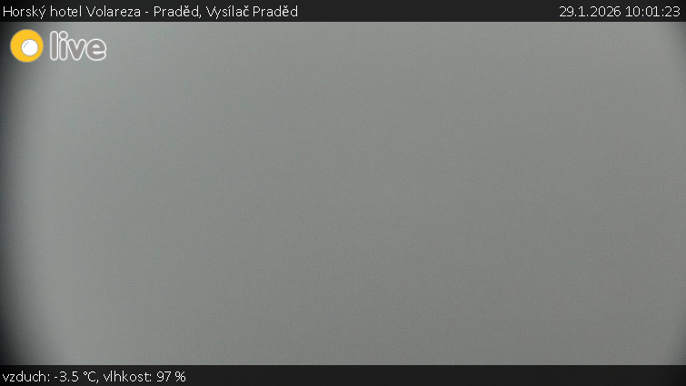 Horský hotel Volareza - Praděd - Vysílač Praděd - 29.1.2026 v 10:01