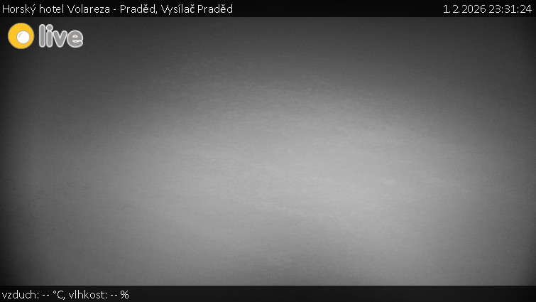 Horský hotel Volareza - Praděd - Vysílač Praděd - 1.2.2026 v 23:31