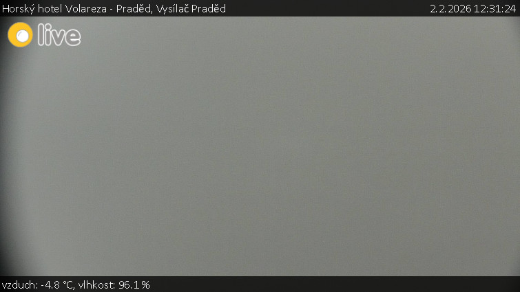 Horský hotel Volareza - Praděd - Vysílač Praděd - 2.2.2026 v 12:31