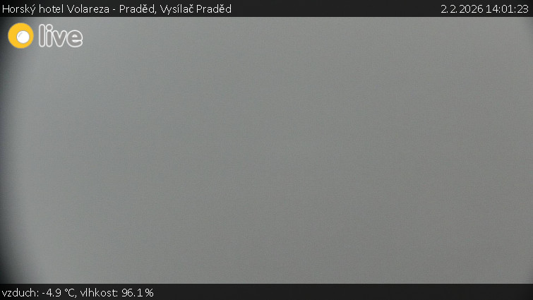 Horský hotel Volareza - Praděd - Vysílač Praděd - 2.2.2026 v 14:01