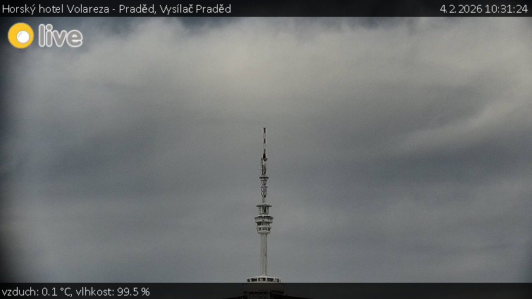 Horský hotel Volareza - Praděd - Vysílač Praděd - 4.2.2026 v 10:31