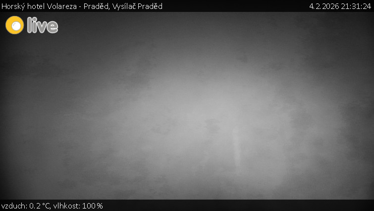 Horský hotel Volareza - Praděd - Vysílač Praděd - 4.2.2026 v 21:31