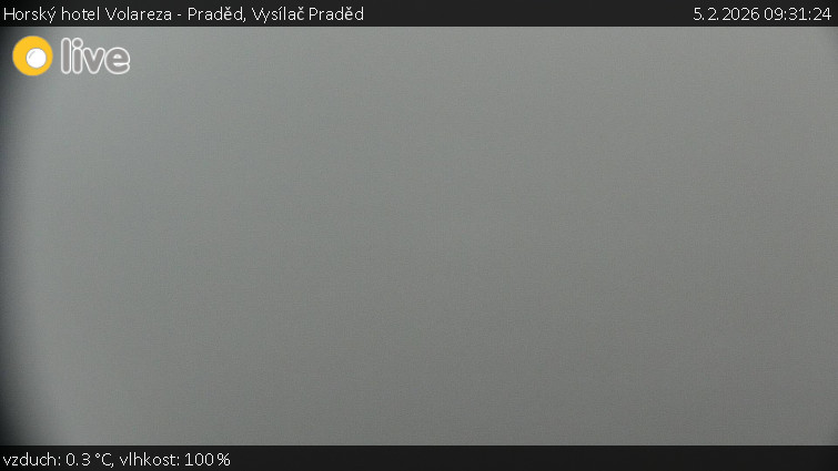 Horský hotel Volareza - Praděd - Vysílač Praděd - 5.2.2026 v 09:31