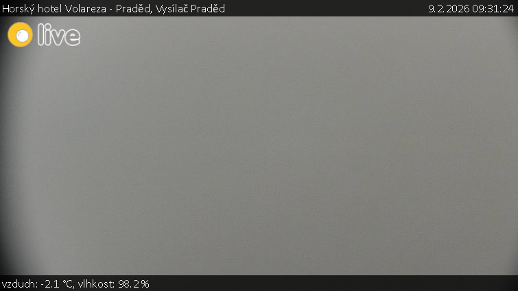 Horský hotel Volareza - Praděd - Vysílač Praděd - 9.2.2026 v 09:31