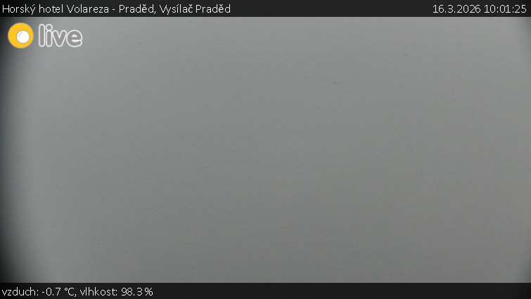 Horský hotel Volareza - Praděd - Vysílač Praděd - 16.3.2026 v 10:01
