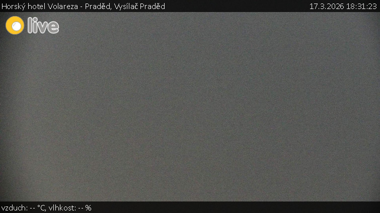 Horský hotel Volareza - Praděd - Vysílač Praděd - 17.3.2026 v 18:31