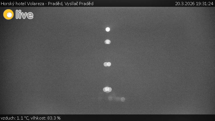 Horský hotel Volareza - Praděd - Vysílač Praděd - 20.3.2026 v 19:31