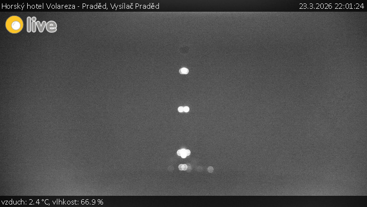 Horský hotel Volareza - Praděd - Vysílač Praděd - 23.3.2026 v 22:01