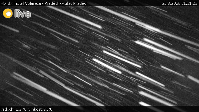 Horský hotel Volareza - Praděd - Vysílač Praděd - 25.3.2026 v 21:31