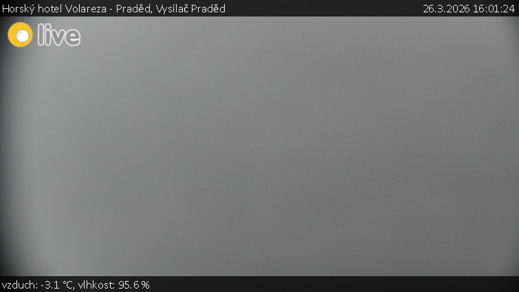 Horský hotel Volareza - Praděd - Vysílač Praděd - 26.3.2026 v 16:01