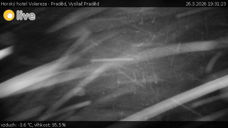 Horský hotel Volareza - Praděd - Vysílač Praděd - 26.3.2026 v 19:31