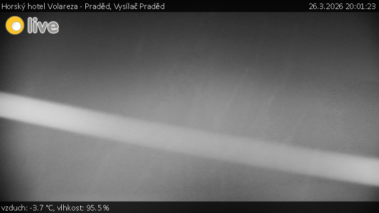 Horský hotel Volareza - Praděd - Vysílač Praděd - 26.3.2026 v 20:01