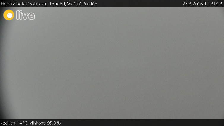 Horský hotel Volareza - Praděd - Vysílač Praděd - 27.3.2026 v 11:31