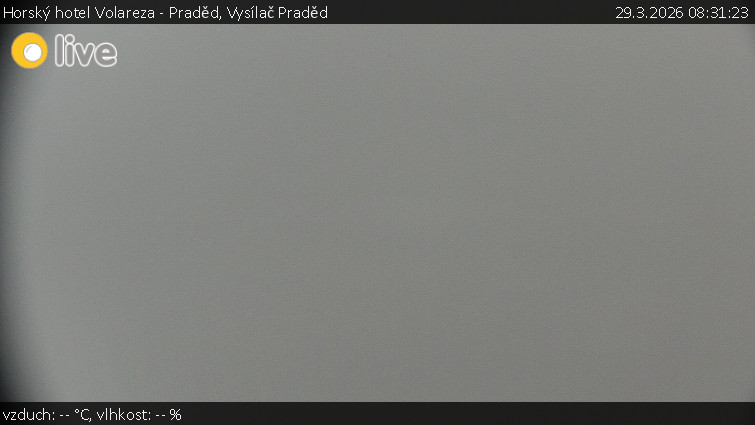 Horský hotel Volareza - Praděd - Vysílač Praděd - 29.3.2026 v 08:31