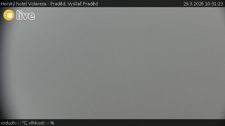 Horský hotel Volareza - Praděd - Vysílač Praděd - 29.3.2026 v 10:31