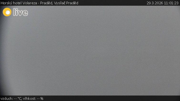 Horský hotel Volareza - Praděd - Vysílač Praděd - 29.3.2026 v 11:01
