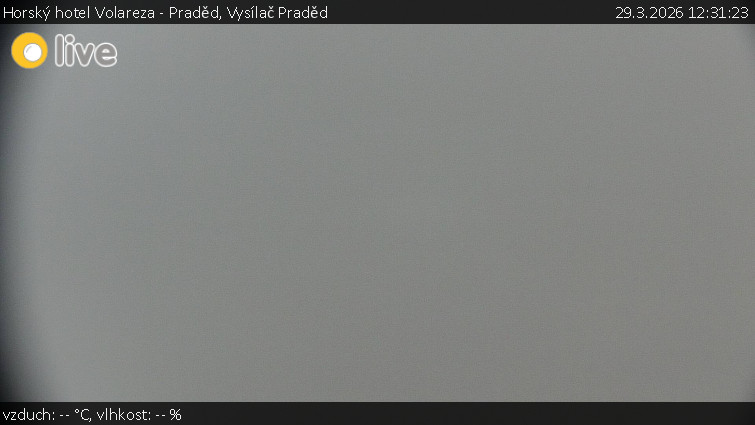 Horský hotel Volareza - Praděd - Vysílač Praděd - 29.3.2026 v 12:31
