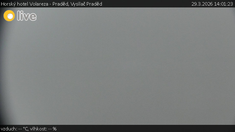 Horský hotel Volareza - Praděd - Vysílač Praděd - 29.3.2026 v 14:01