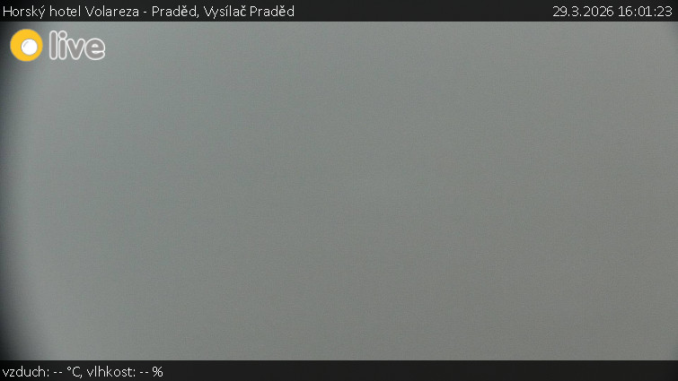 Horský hotel Volareza - Praděd - Vysílač Praděd - 29.3.2026 v 16:01